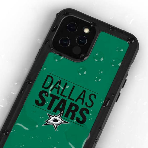 NHL Dallas Stars Lineup iPhone 12 Pro Max Waterproof Case