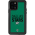 NHL Dallas Stars Lineup iPhone 12 Pro Waterproof Case