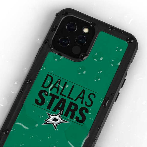 NHL Dallas Stars Lineup iPhone 12 Pro Waterproof Case