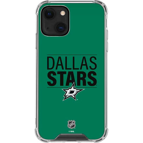 NHL Dallas Stars Lineup iPhone 13 Mini Clear Case
