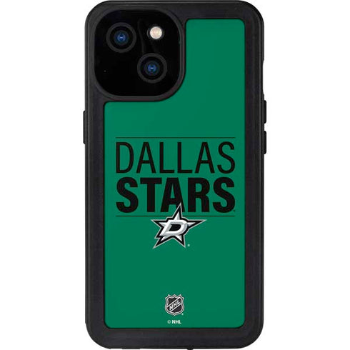 NHL Dallas Stars Lineup iPhone 13 Mini Waterproof Case