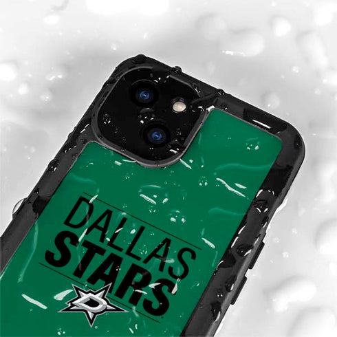 NHL Dallas Stars Lineup iPhone 13 Mini Waterproof Case
