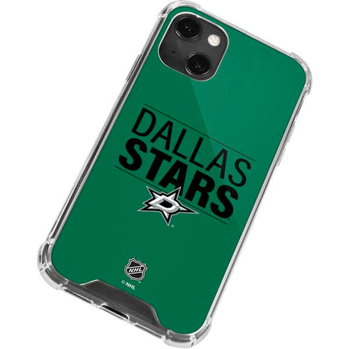 NHL Dallas Stars Lineup iPhone 14 Plus Clear Case