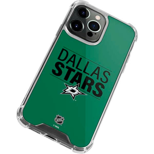 NHL Dallas Stars Lineup iPhone 15 Pro Max Clear Case