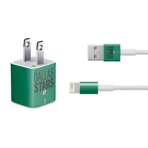 NHL Dallas Stars Lineup iPhone Charger (5W USB) Skin