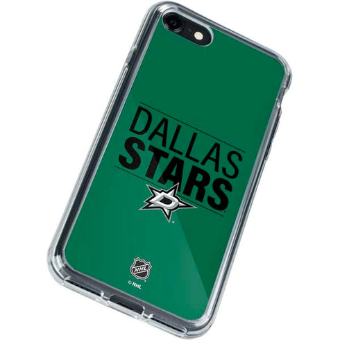 NHL Dallas Stars Lineup iPhone SE (2nd & 3rd Gen) Clear Case