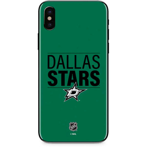 NHL Dallas Stars Lineup iPhone X Skin
