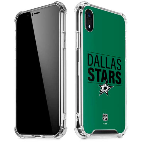 NHL Dallas Stars Lineup iPhone XR Clear Case