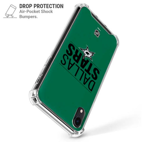 NHL Dallas Stars Lineup iPhone XR Clear Case