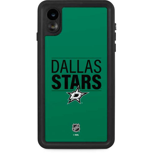 NHL Dallas Stars Lineup iPhone XR Waterproof Case