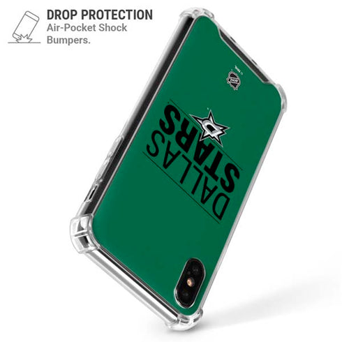 NHL Dallas Stars Lineup iPhone XS Max Clear Case