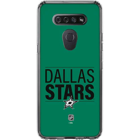 NHL Dallas Stars Lineup LG K51/Q51 Clear Case