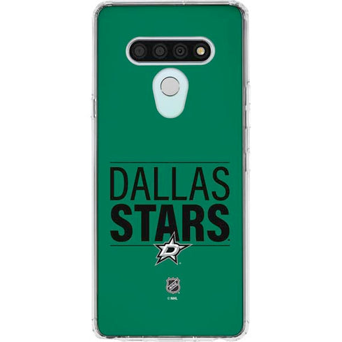 NHL Dallas Stars Lineup LG Stylo 6 Clear Case