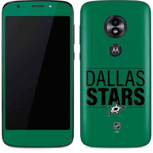 NHL Dallas Stars Lineup Moto E5 Play Skin