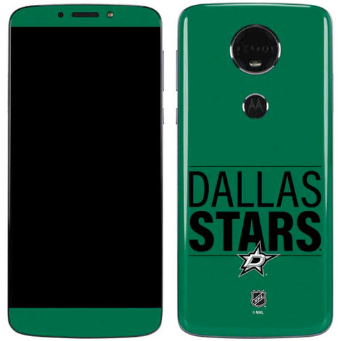 NHL Dallas Stars Lineup Moto E5 Plus Skin