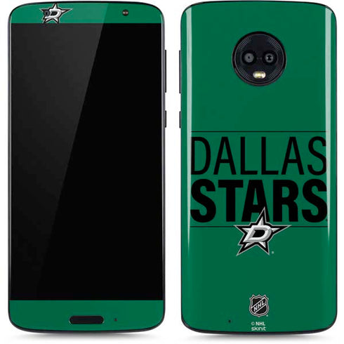 NHL Dallas Stars Lineup Moto G6 Skin
