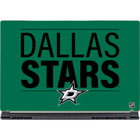 NHL Dallas Stars Lineup MSI GS65 Stealth Laptop Skin