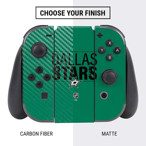 NHL Dallas Stars Lineup Nintendo Switch Bundle Skin