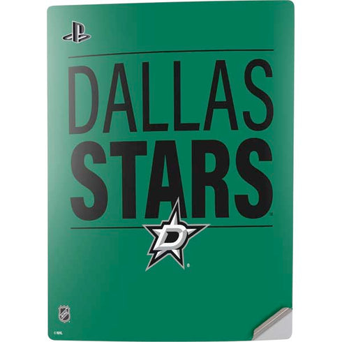 NHL Dallas Stars Lineup PS5 Digital Edition Console Skin