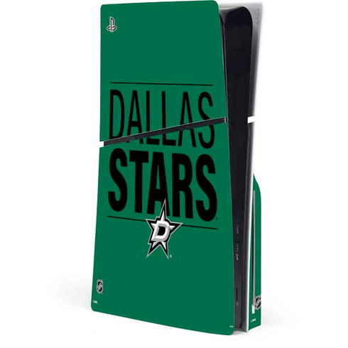 NHL Dallas Stars Lineup PS5 Slim Disk Console Skin