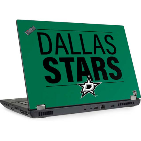 NHL Dallas Stars Lineup Lenovo ThinkPad Skin