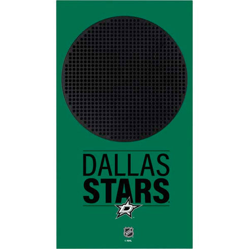 NHL Dallas Stars Lineup Xbox Series S Console Skin