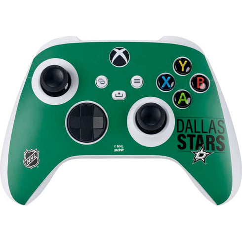 NHL Dallas Stars Lineup Xbox Series S Controller Skin
