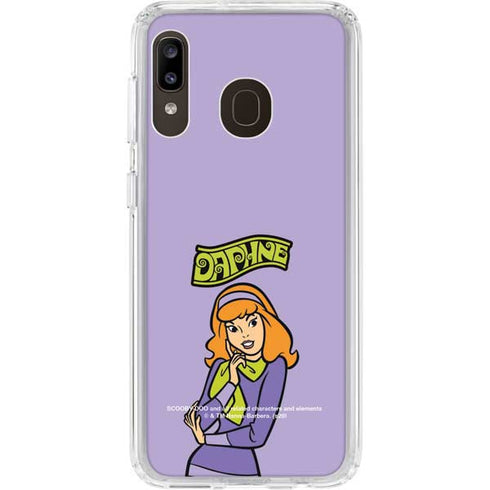 Scooby Doo Daphne Galaxy A20 Clear Case