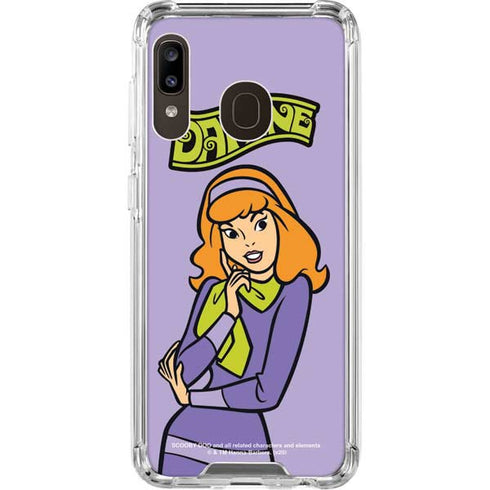 Scooby Doo Daphne Galaxy A30 Clear Case