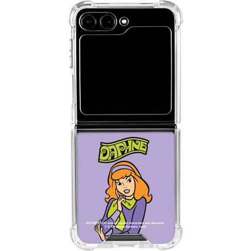 Scooby Doo Daphne Galaxy Z Flip5 5G Clear Case