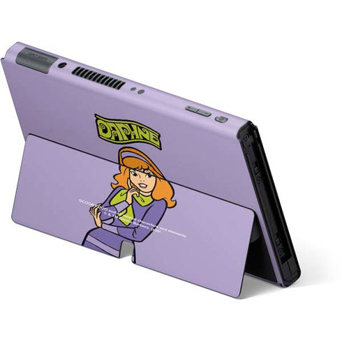 Scooby Doo Daphne Nintendo Switch OLED (2021) Skin