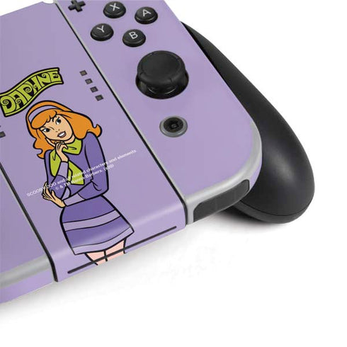 Scooby Doo Daphne Nintendo Switch OLED (2021) Skin