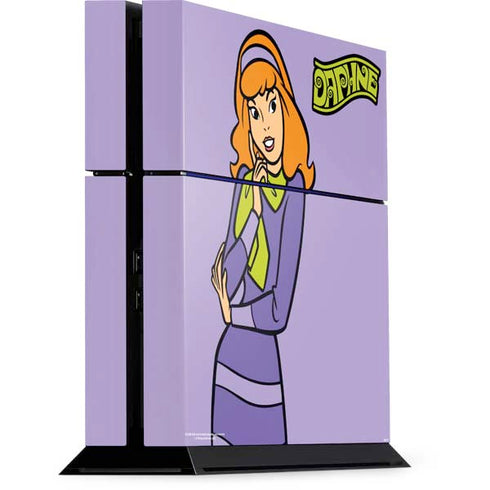 Scooby Doo Daphne PS4 Console Skin