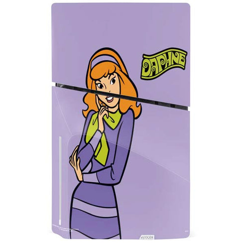 Scooby Doo Daphne PS5 Slim Disk Console Skin