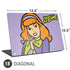 Scooby Doo Daphne Universal Laptop 18in (14.6 x 10.6in) Skin