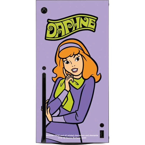 Scooby Doo Daphne Xbox Series X Console Skin