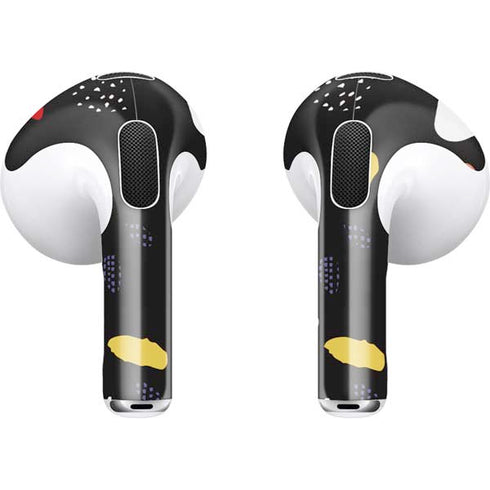 Dark Color Pop Apple AirPods (3rd Gen 2021) Skin