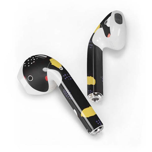 Dark Color Pop Apple AirPods Skin