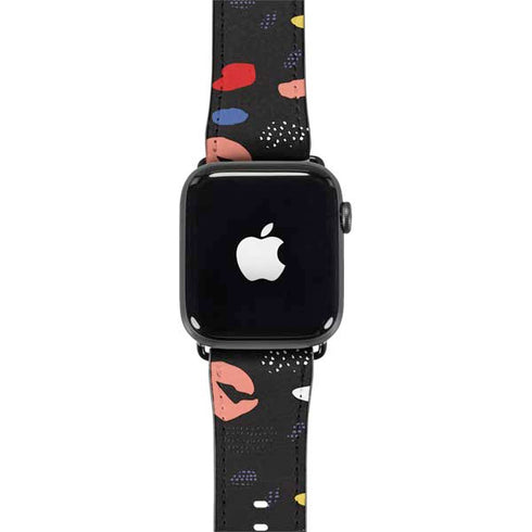 Dark Color Pop Apple Watch Band 42-44mm