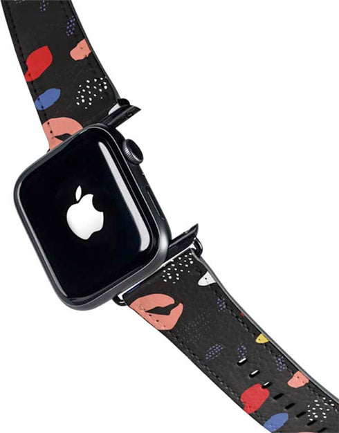 Dark Color Pop Apple Watch Band 38-40mm