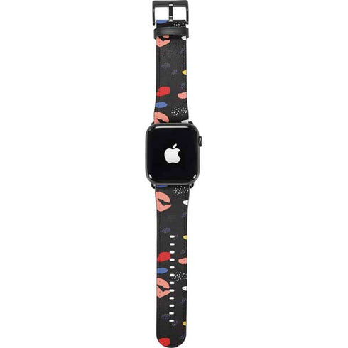 Dark Color Pop Apple Watch Band 38-40mm