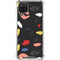Dark Color Pop Galaxy A12 Clear Case
