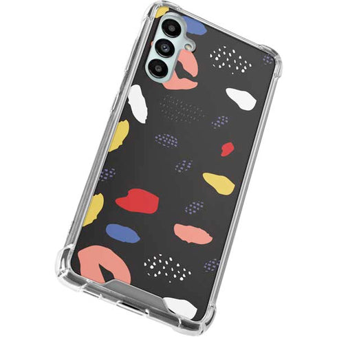 Dark Color Pop Galaxy A14 5G Clear Case