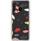 Dark Color Pop Galaxy A21 Clear Case