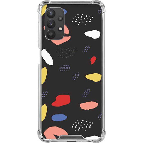 Dark Color Pop Galaxy A32 5G Clear Case