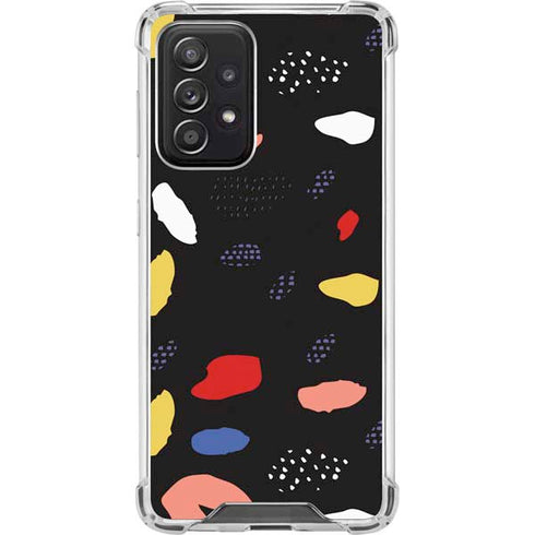 Dark Color Pop Galaxy A52 5G Clear Case