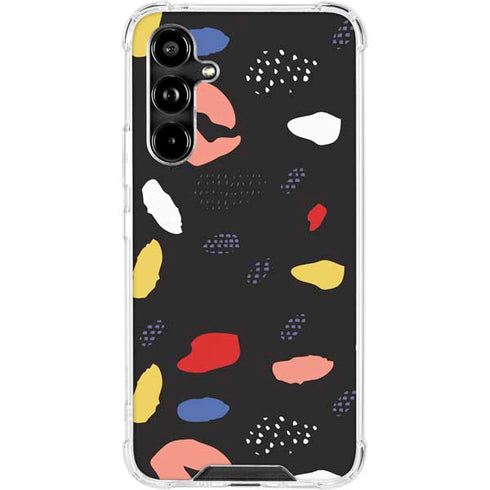 Dark Color Pop Galaxy A54 5G Clear Case