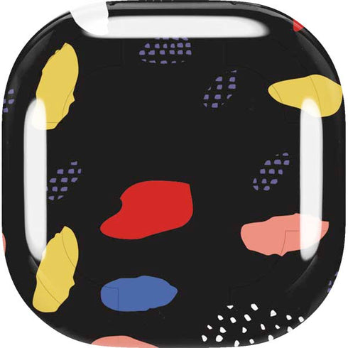 Dark Color Pop Galaxy Buds Live Skin