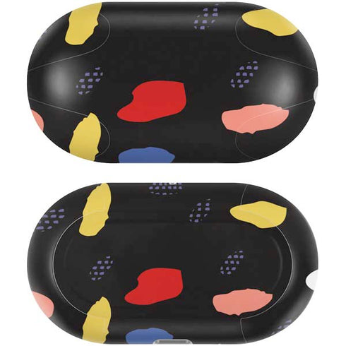 Dark Color Pop Galaxy Buds Plus Skin