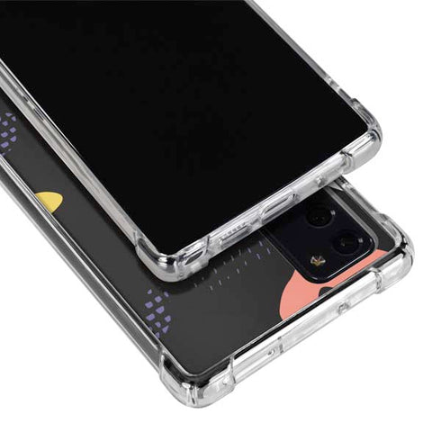 Dark Color Pop Galaxy Note20 5G Clear Case
